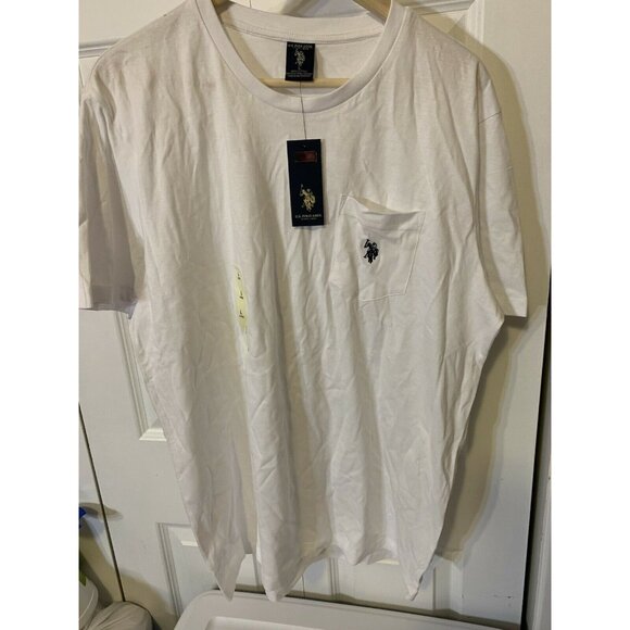 New U.S. Polo Assn. Men's Sz L Crew Neck Pocket T-Shirt NWT - Picture 1 of 6